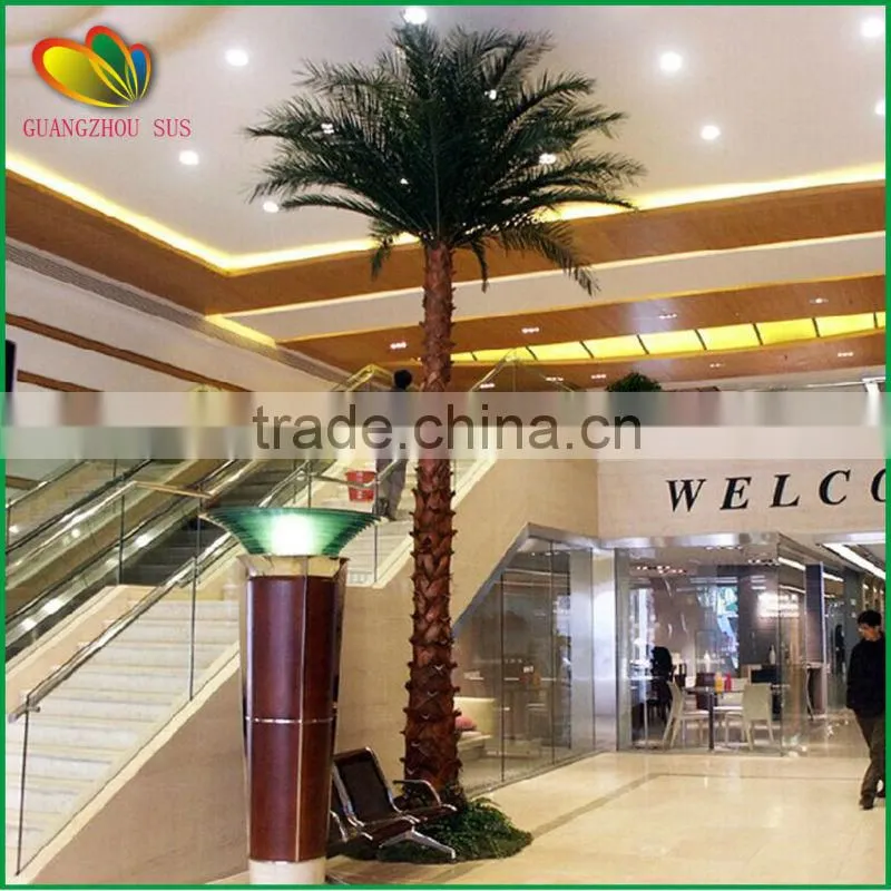 High simulation indoor decorative artificial palm tree