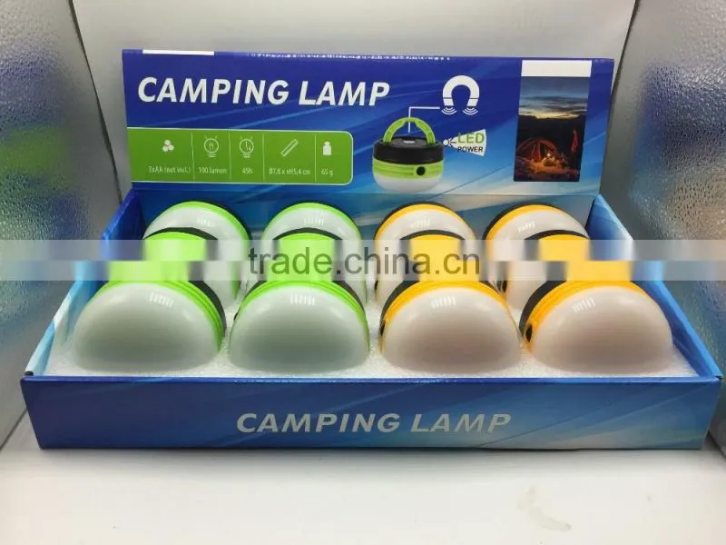Light LED camping lamp; collapsable camping light; LED multi-functional lamp