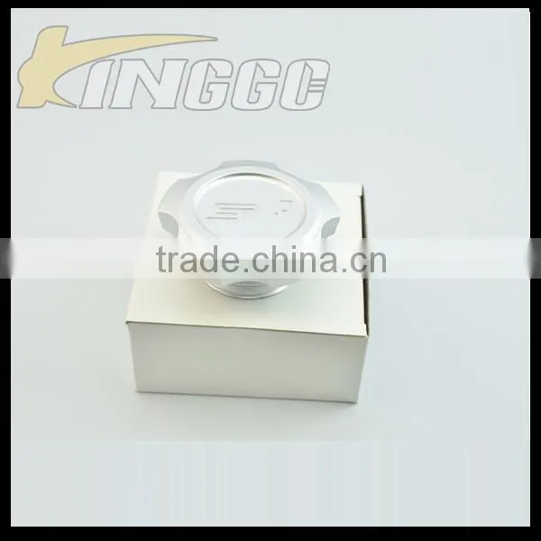 Silver Aluminium Racing Car Oil Cap For Subaru