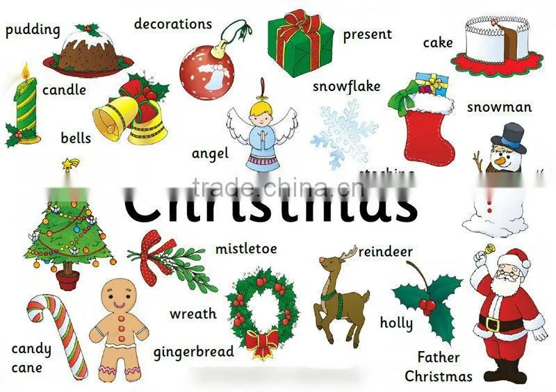 Chrismas adversting poster printing