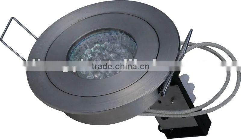 Stainless steel wax moulding casting body IP20 modern crystal flower ceiling light