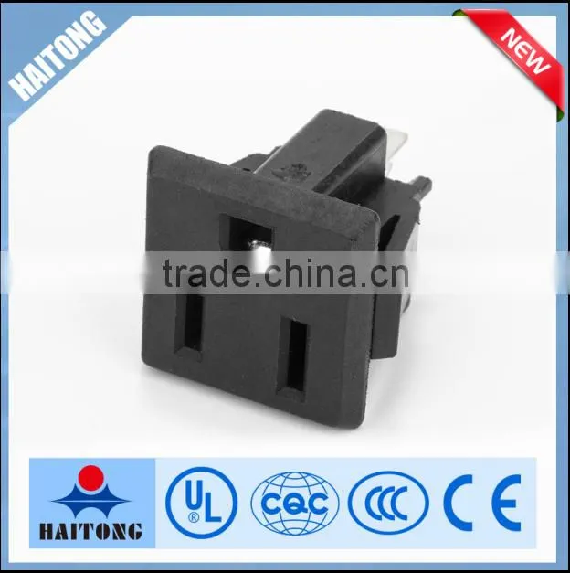 3 inside pin American standard AC socket with the best quality