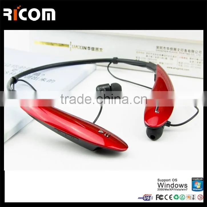 double bluetooth headset,smart music bluetooth headset,smart bluetooth headset--BTH-217--Shenzhen Ricom