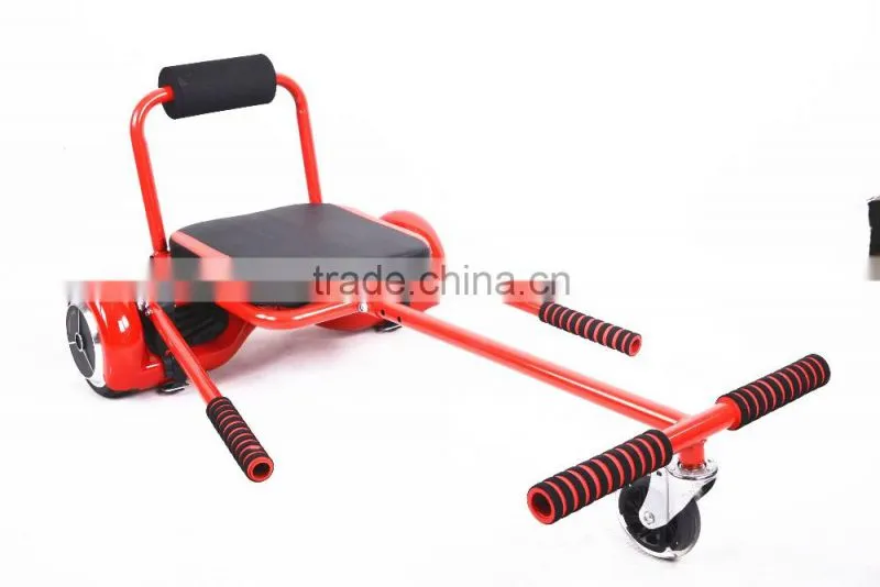 new design product cool seat hover kart for 2 wheels hoverboard go kart hoverkart