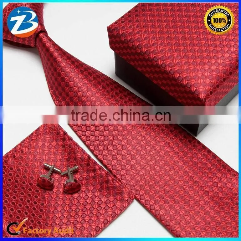 Classical Pasley Design Silk Ties Handkerchief Cufflinks Mens Gifts Sets