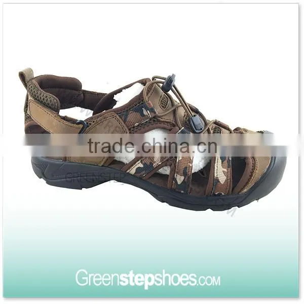 Black TPR Action Leather Sandals Kids Sandal Boys Children Footwear Sandals