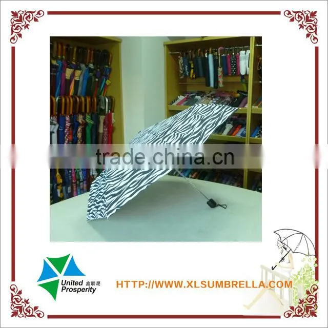 zebra stripes convenient handbag umbrella