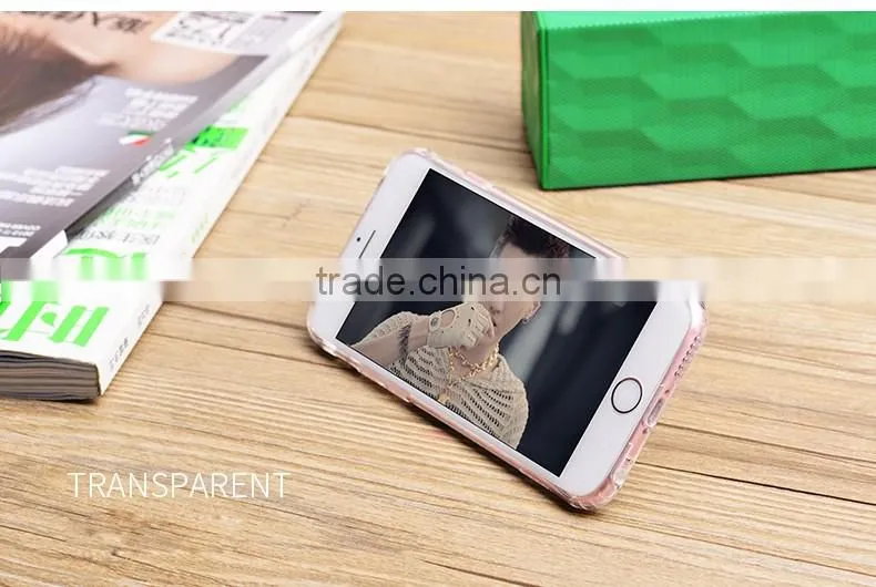 soft and super thin airbag phone case for iphone 6 ,TPU skidproof/shockproof phone case with hidden holder/AIRBAG PROTECTION