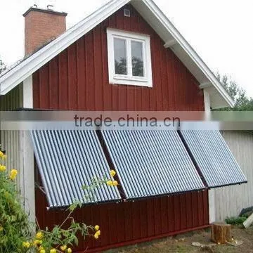 separated pressurized solar energy systems