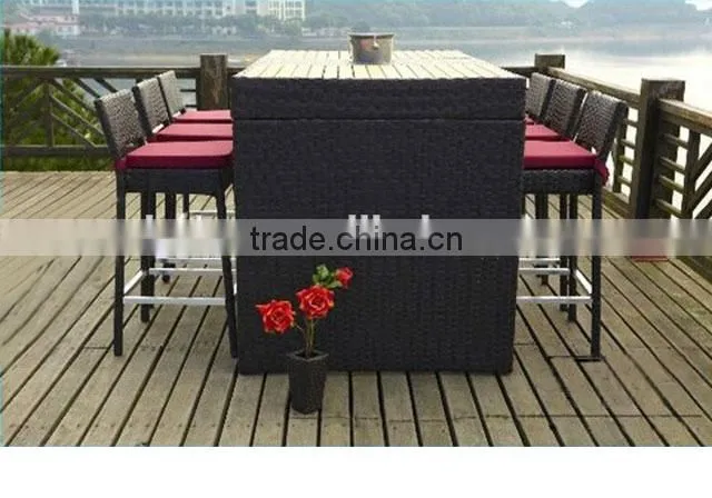Hot sale modern wicker bar furniture for sale