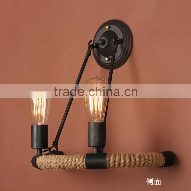 B3119 iron 1*E27*60W/40W vintage antique indoor wall light
