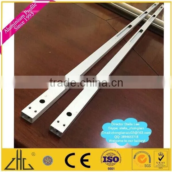 Wow!! aluminium profile precision cut factory, aluminium angle profile with punching holes, aluminium profile for machinery part
