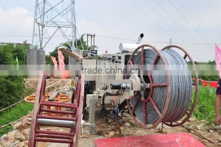 Power Cable Conductor Stringing Machine Hydraulic Tensile Machine