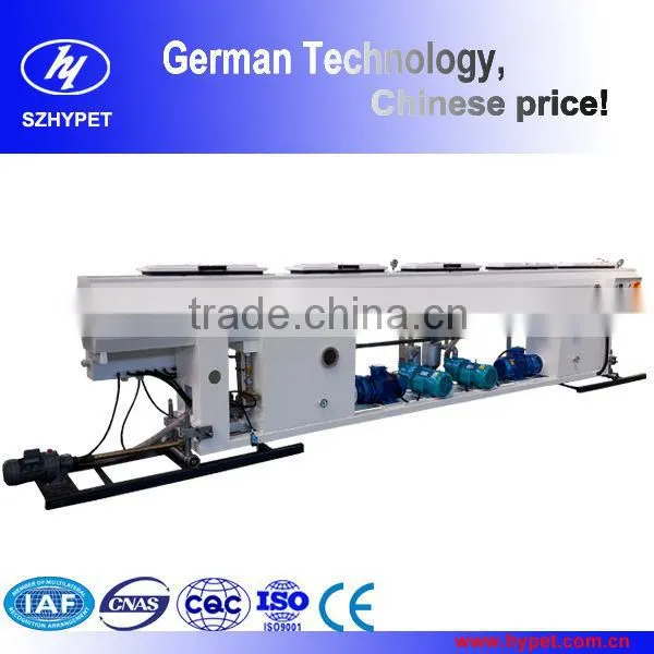 German technology parallel double screw pvc pipe Extrusion machine