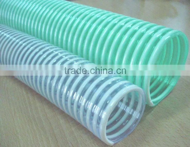 Saudi Arabic welcome 50-150 mm PVC Spiral Hose Extrusion Line