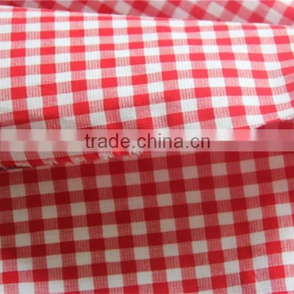 100 cotton yarn dyed fabric to make tablecloths