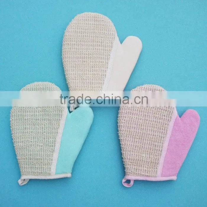 Loofah pad sponge