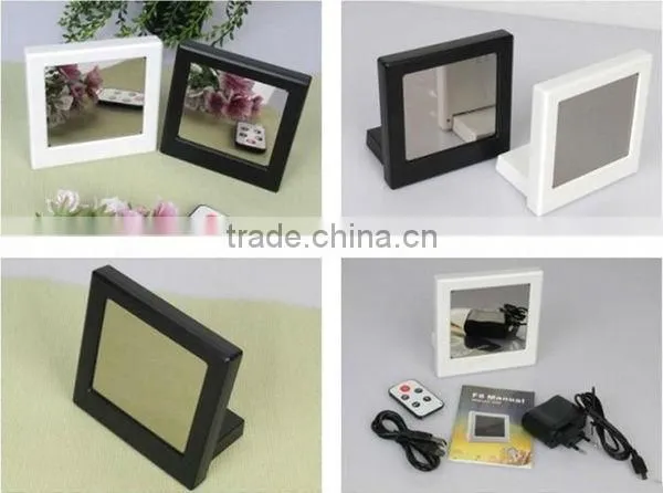 HD mirror clock camera with remote controller
