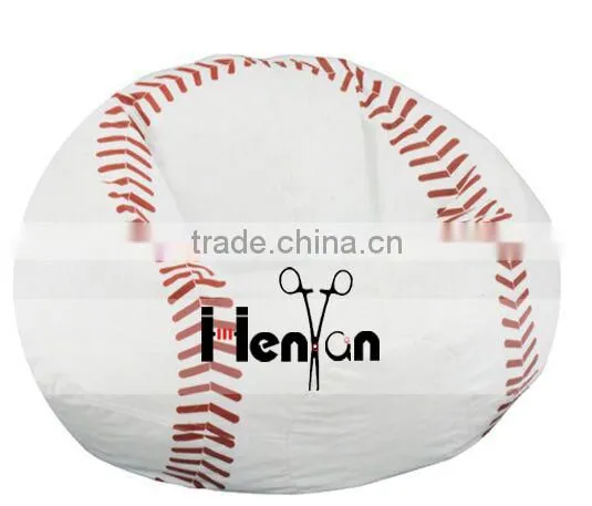 custom printed baseball beanbag chair