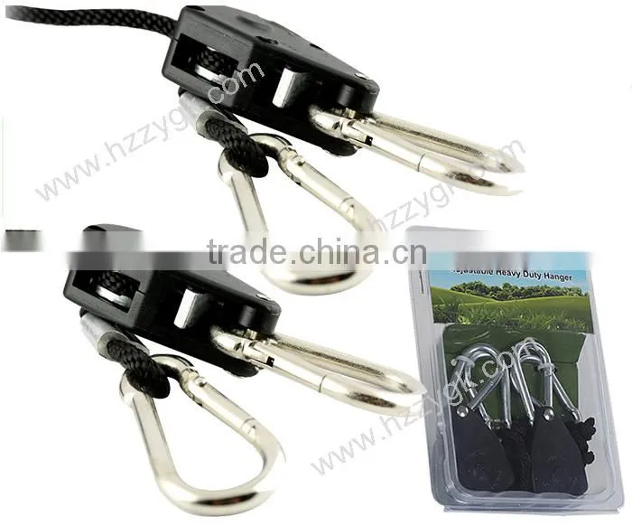 1/4" Rope Ratchet Tie Down / Trailer Belt Ratchet Tie Down / Quick Release Tie Down