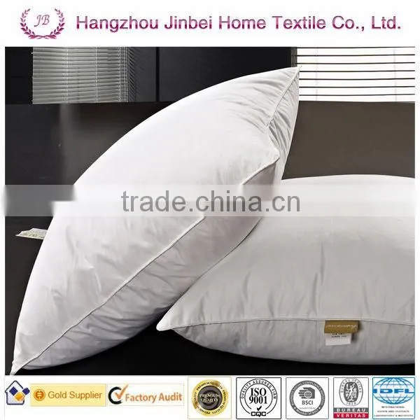 100% Cotton White down pillow/ cushion