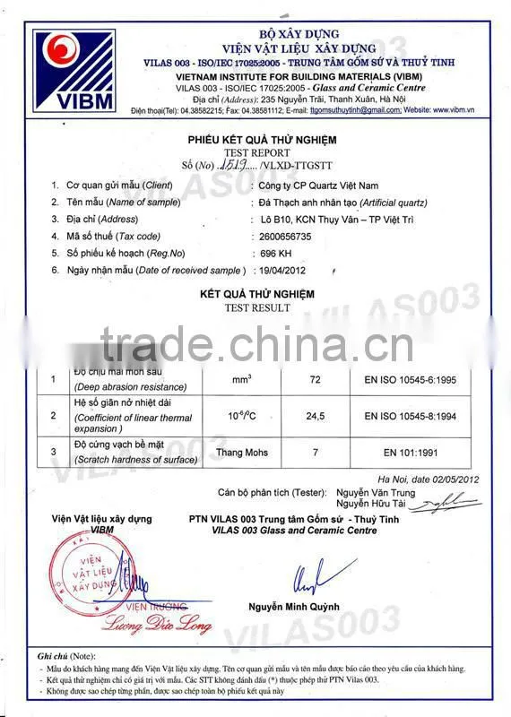 Top Quality Quartz Surface