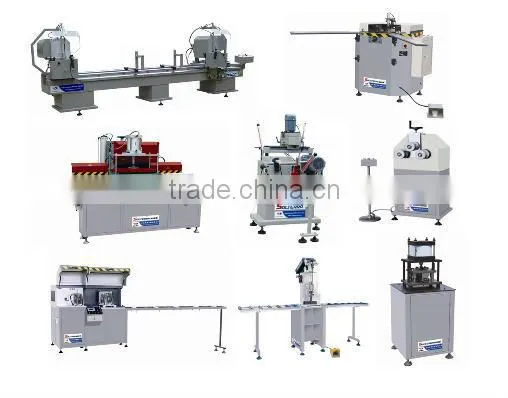 Multi heads copy router for aluminum windows/ curtain wall