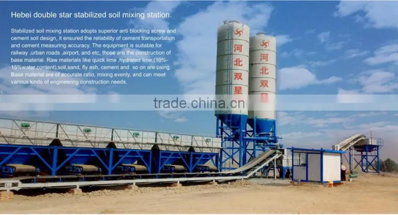 Stationary Stabilized Soil mixing station for sale Indonesia