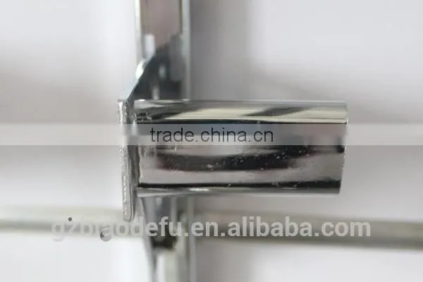 Metal Slotted Upright Oval Tube Bracket