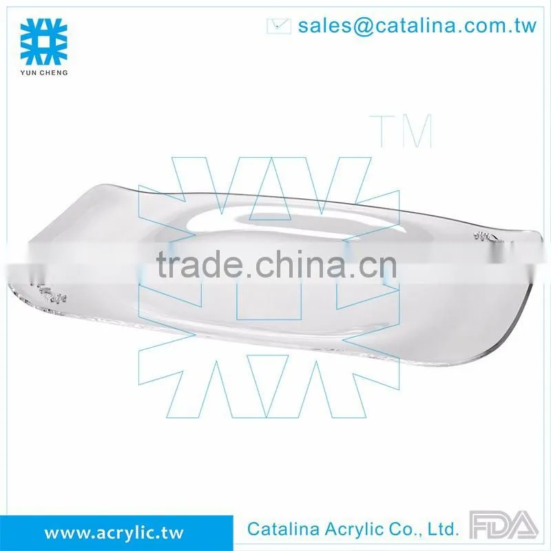 High Quality Acrylic Plastic Banquet Serving Tray
