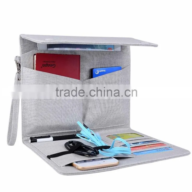 2016 New Arrival Multifunctions Fabric Travel Bag for iPad Case Wholesale