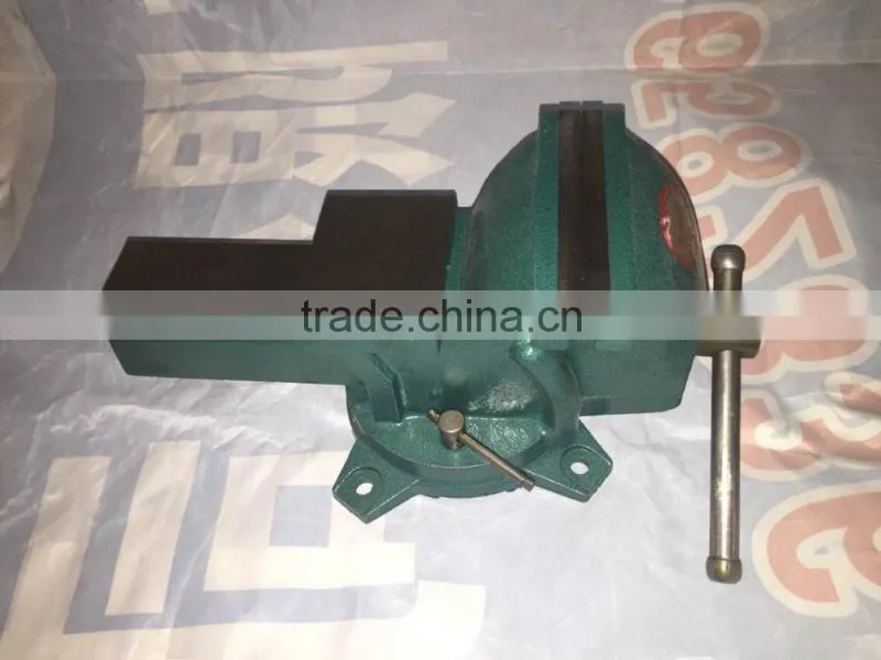 8" 200mm 28.5kgs French type swivel base Bench Vise with anvil