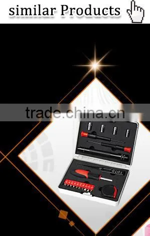 20pcs Promotional tool set of plastic case packed mini hand tool kit