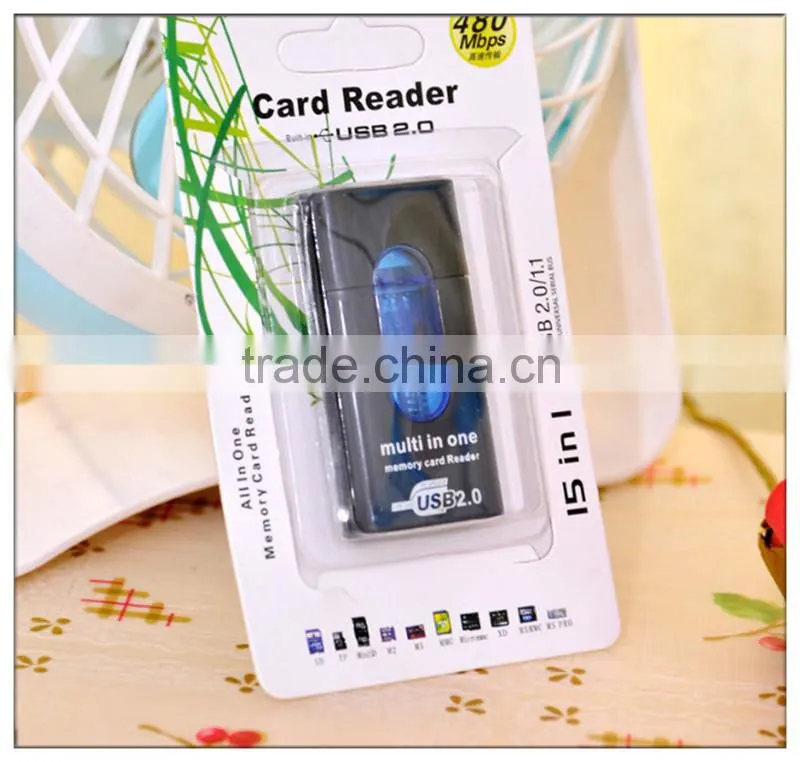 smart sim card reader android usb sim card reader with SD card TF card(OS-CR102)