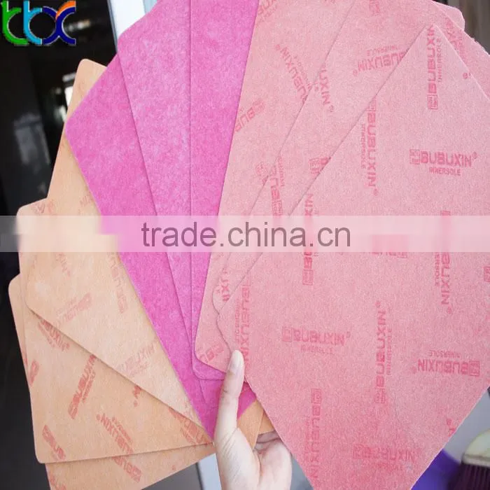 Shoe material nonwoven fiber insole board supply free sample