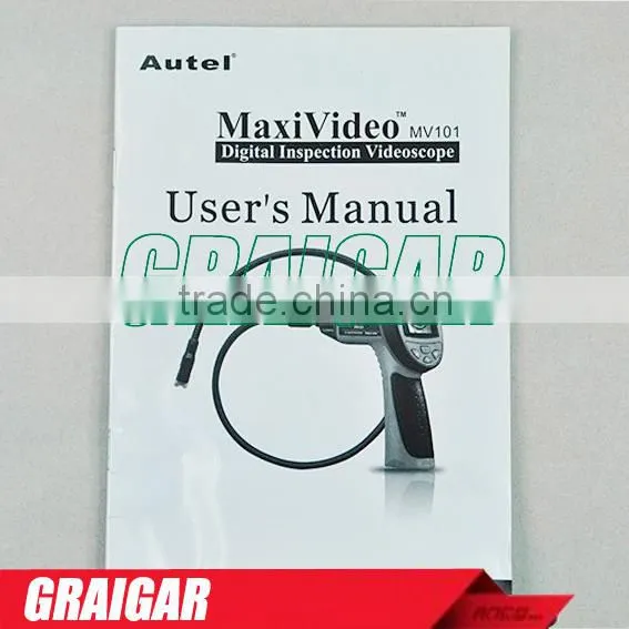 Autel Digital Inspection Videoscope MaxiVideo MV101 With 8.5mm and 5.5mm Diameter Imager Head Inspection Camera MV 101