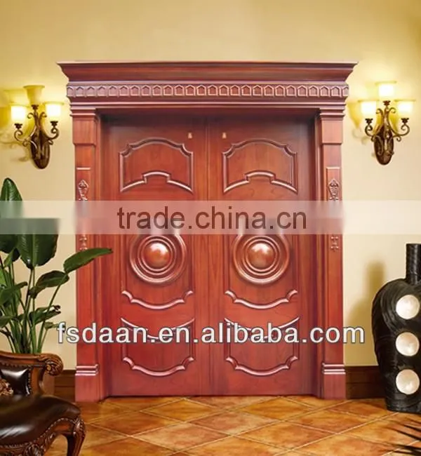 arch top double entry french door with good price