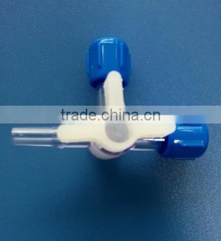 Plastic medical accessory 3-way stopcock