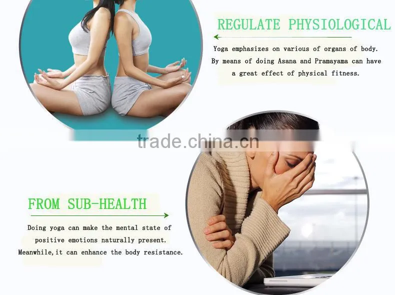 non-toxic yoga mat slip-prooving enhance version TPE yoga mat