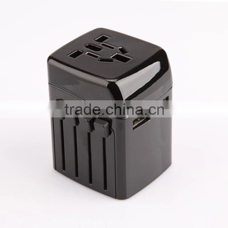 Multifunctional travel adapter and USB portable travel adapter