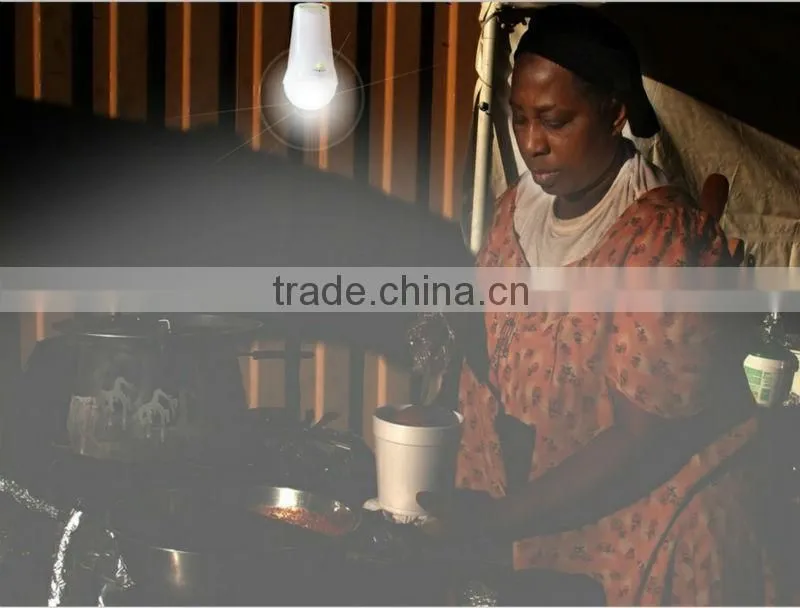 3W Rechargeable Solar Camping Light Solar Lamp with mobile power bank