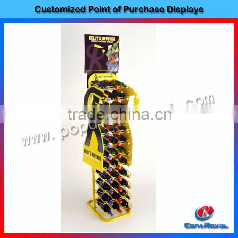 Customized decorative fake wine bottles for display