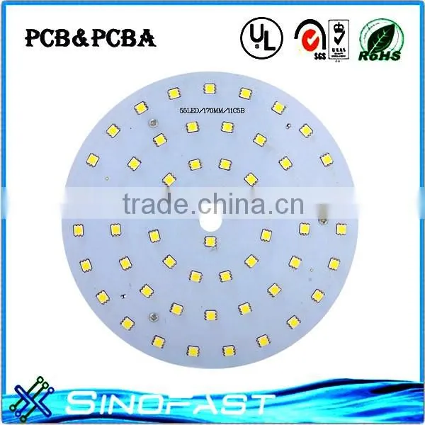 high speed dual CEM-1 heavy copper metal core pcb for led lights