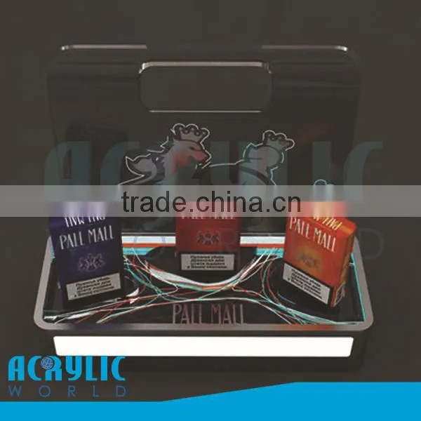 cigarette display shelves /cigarette display with pusher/acrylic vape display stand
