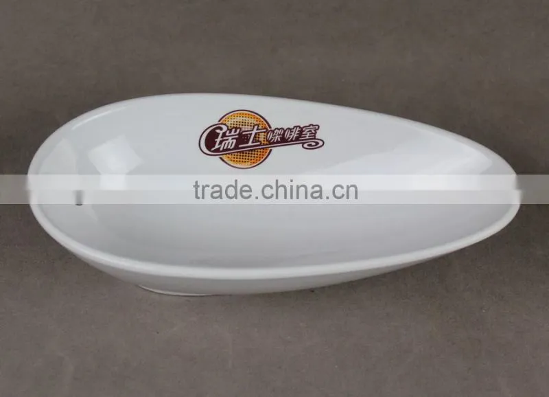 hot sales restaurent melamine dinnerware set in white color