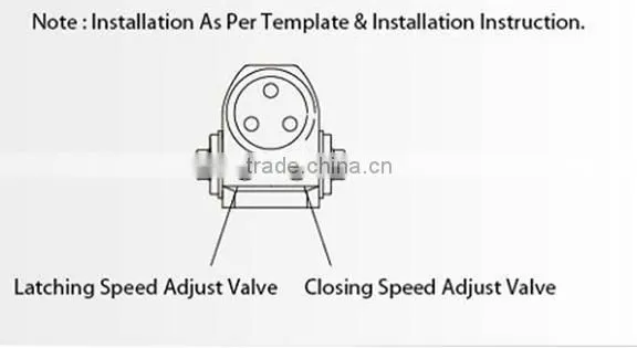 Hot seller door closers door closer adjustment