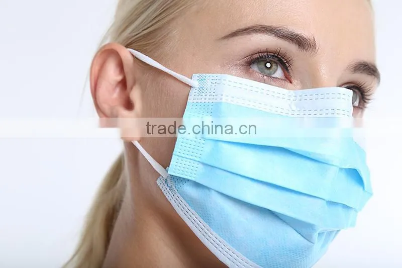 disposable surgical face mask