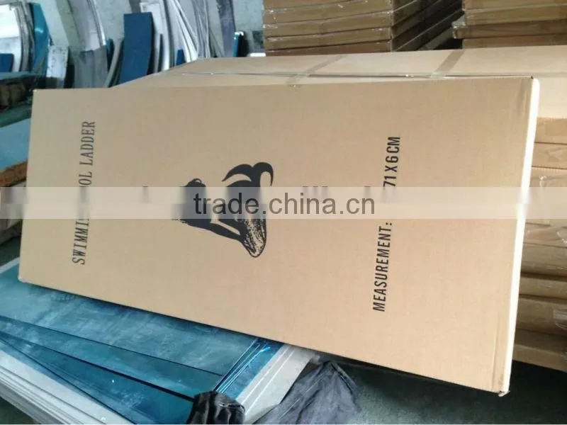 Manufacturer factory supply stainless steel 304# pool ladder