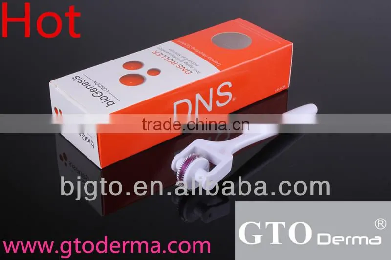 GTO Free sample, the newest DNS180 microneedle derma roller ,beauty roller special for eyes,have medical CE