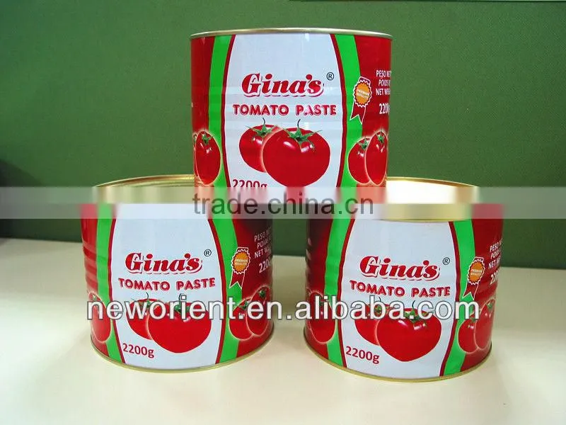 hot selling africa halal food red color natural tomato paste